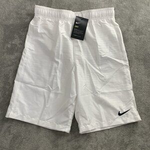 Nike Shorts Youth Unisex XL Max Graphic Woven Soccer Training White Lined 645925